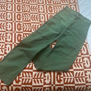 Army Green Trousers from Urban Outfitters